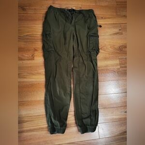 Green Cargo Joggers